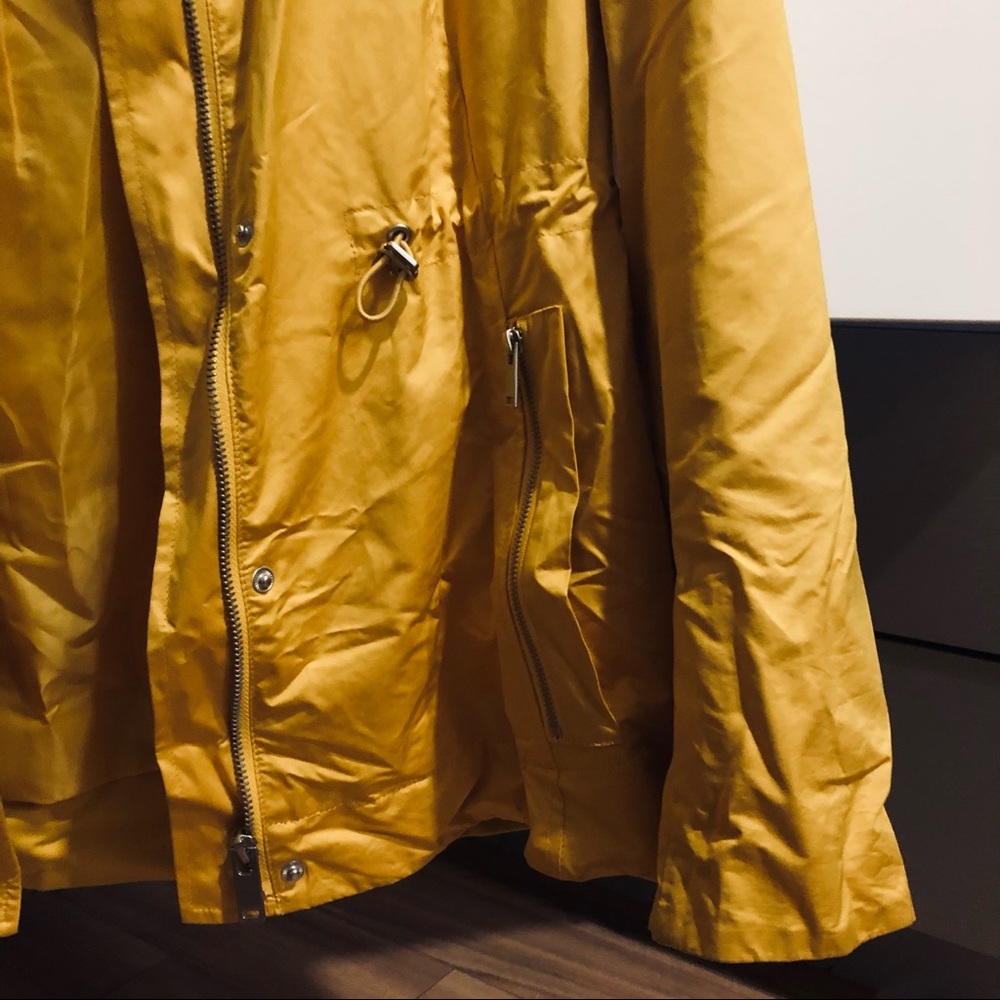 Zara Basic Utility Jacket - Yellow - image 3